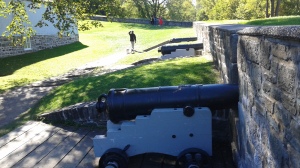 At the Citadel in Quebec City.